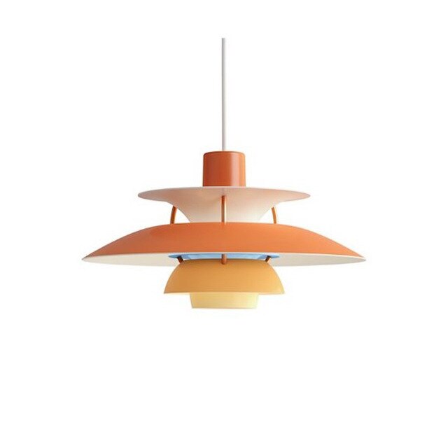 Suspension moderne LED avec multiples abat-jours métalliques Coen - vue 12 sur 28