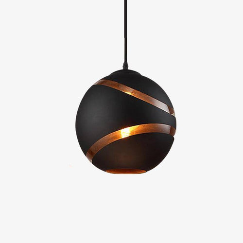 Suspension design à LED avec boule en pierre de verre Lofty - vue 2 sur 6