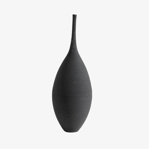 Vase design en céramique style minimaliste Zen - vue 2 sur 11