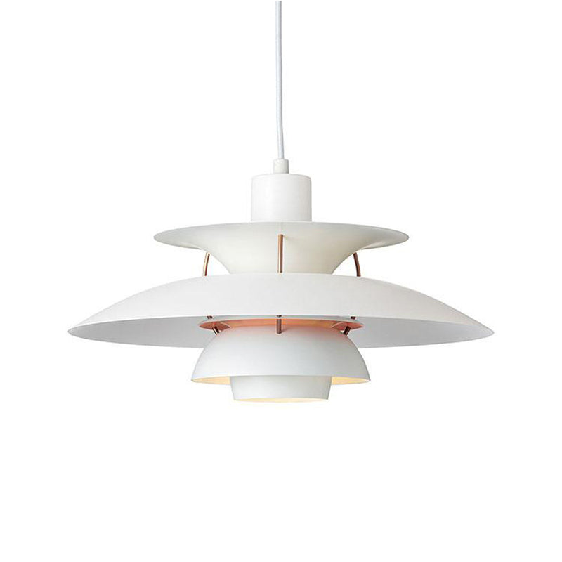 Suspension moderne LED avec multiples abat-jours métalliques Coen - vue 27 sur 28