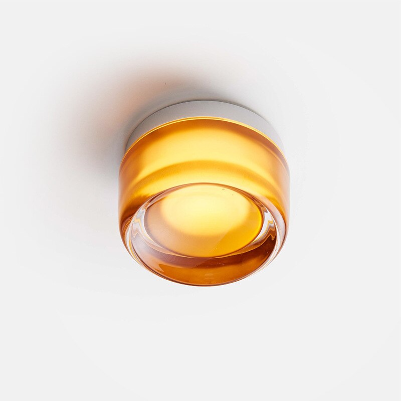 Applique murale design LED ronde en verre Indoor - vue 8 sur 10