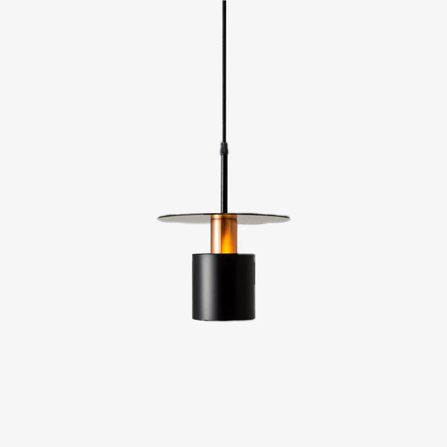Suspension design avec abat-jour cylindrique Roscot