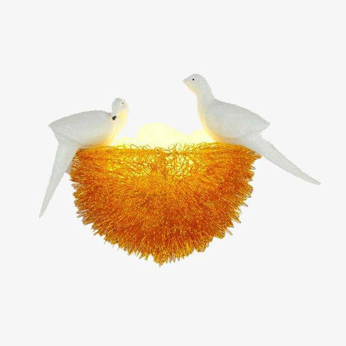 Applique LED en forme de nid d'oiseaux - vue 2 sur 8