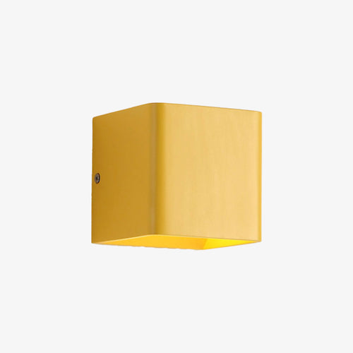 Applique murale cube coloré aux bords arrondis à LED - vue 9 sur 10