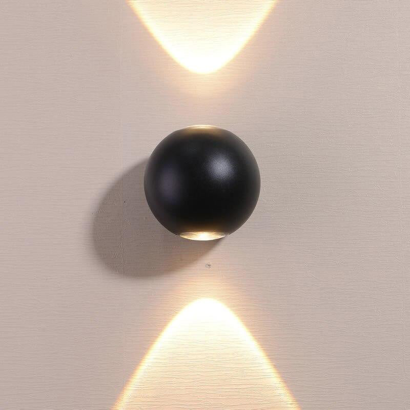 Applique murale design LED circulaire d'extérieur Sammyjo - vue 7 sur 8