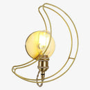 Applique murale design LED en métal style Moon