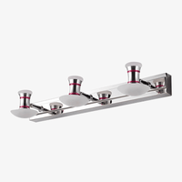 Applique murale LED chromée pour tableau et salle de bain