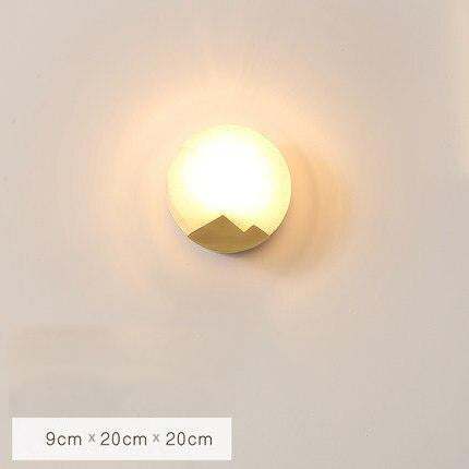 Applique murale moderne en forme de rond luxe Tamira - vue 4 sur 4