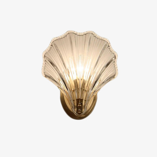 Applique murale moderne LED en forme de coquillage Shelly - vue 2 sur 7