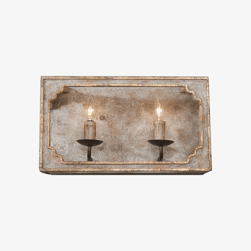Applique murale rétro LED style bougies en cire - vue 2 sur 4