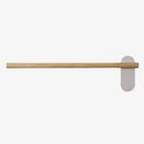 Applique murale scandinave LED rectangulaire en bois Amane