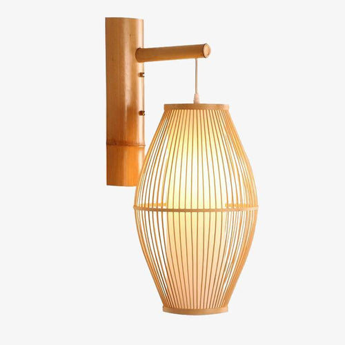 Applique suspendue en bambou style japonais Tea - vue 2 sur 7