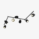 Barre spots LEDs arrondis ajustables Windows