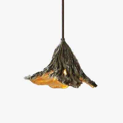 Suspension design écorce de feuille Tea - vue 4 sur 6