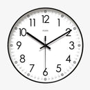 Horloge murale ronde avec chiffres noirs Minute