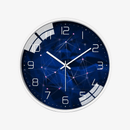 Horloge murale ronde moderne style Galaxie B