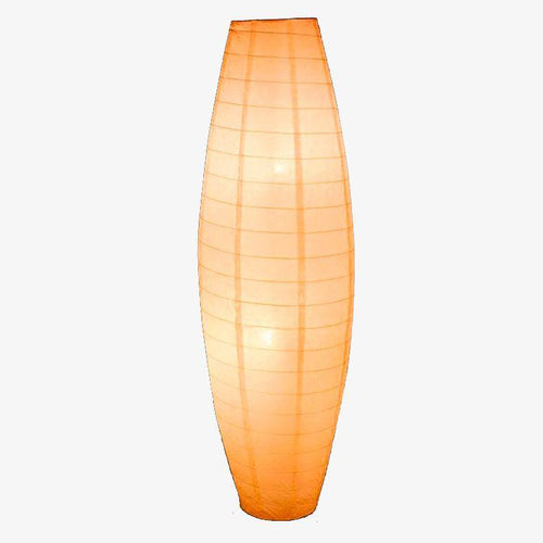 Lampadaire LED ovale en papier Woven - vue 2 sur 6