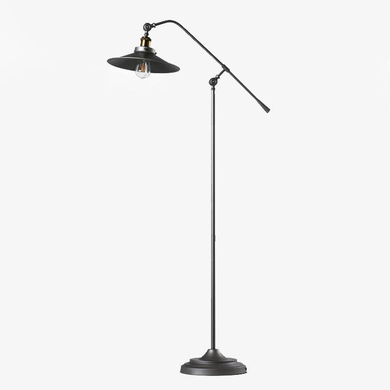 Lampadaire rustique en fer ajustable Nostalgic - vue 1 sur 6