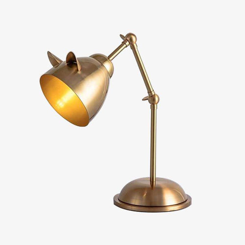 Lampe à poser LED à oreilles métalliques Lapin ou Chat - vue 2 sur 11
