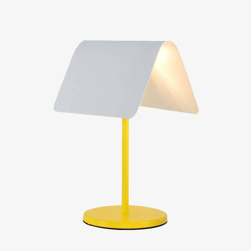 Lampe de chevet design jaune Creative - vue 2 sur 4