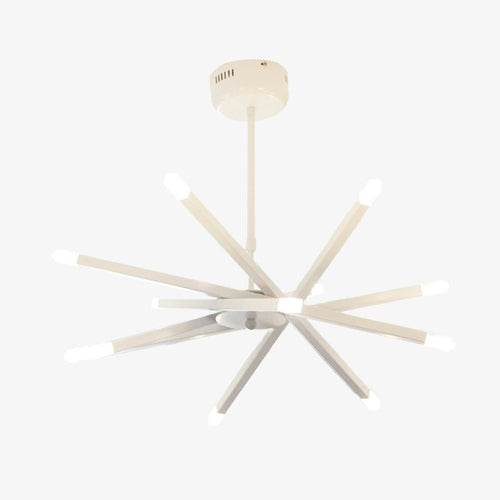 Lustre design à barres chromé Hanging - vue 6 sur 5