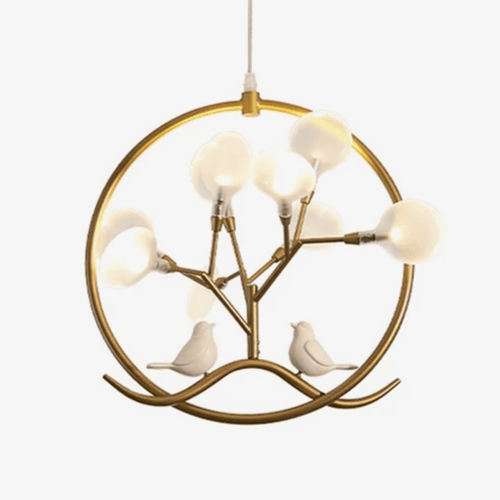 Lustre design à LED doré luciole Firefly - vue 2 sur 7