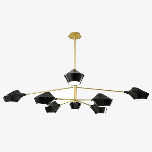 Lustre design branches et lampes Creative - vue 2 sur 26