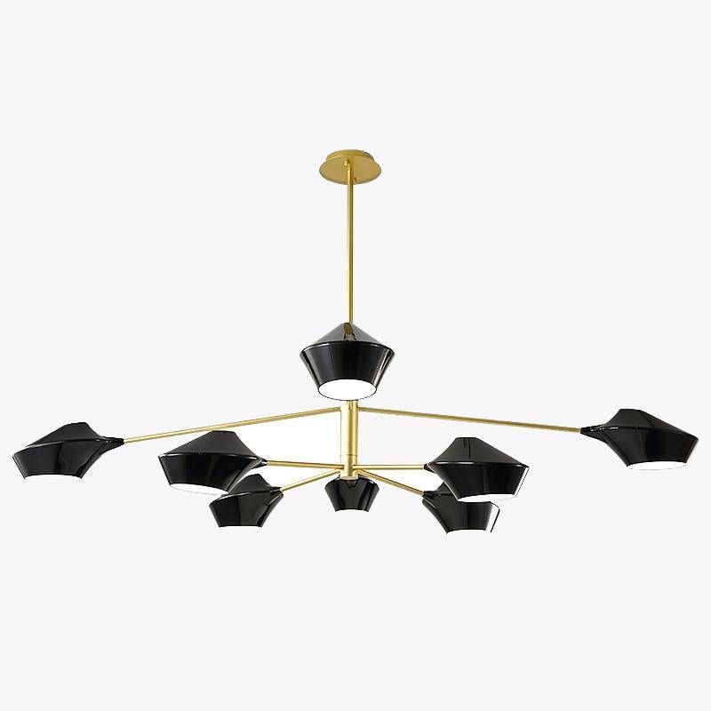 Lustre design branches et lampes Creative - vue 1 sur 26