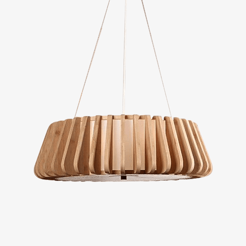 Lustre design en bambou Chandel - vue 2 sur 7