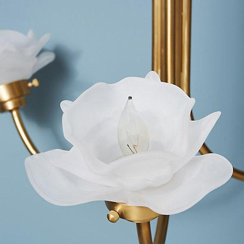 Lustre moderne avec ampoules en forme de rose Florenzia - vue 5 sur 5