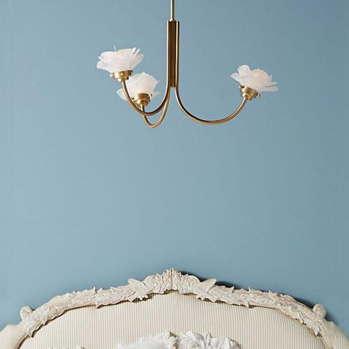Lustre moderne avec ampoules en forme de rose Florenzia - vue 3 sur 5