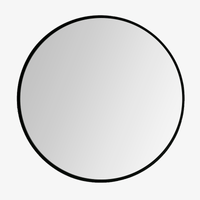 Miroir mural rond noir Chinese