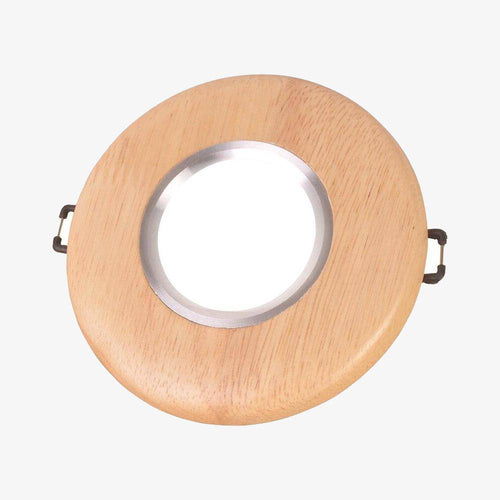Plafonnier à LED spot en bois Aibiou - vue 2 sur 11