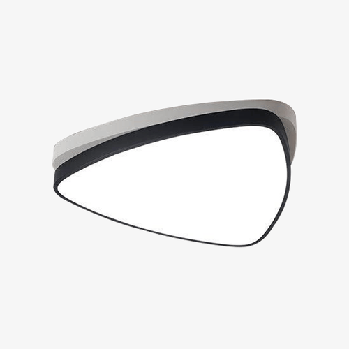 Plafonnier LED triangle arrondi bicolore Bwart