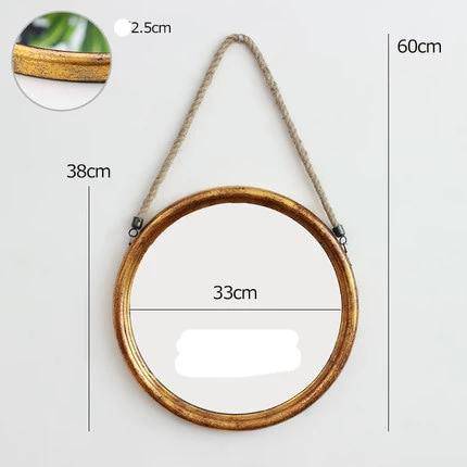 Miroir mural suspendu en forme de coeur Alloy - vue 8 sur 8