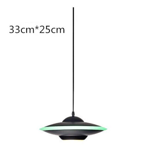 Suspension LED soucoupe volante colorée