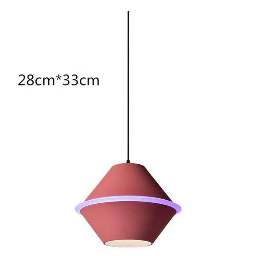 Suspension LED soucoupe volante colorée - vue 7 sur 14