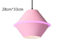 Suspension LED soucoupe volante colorée