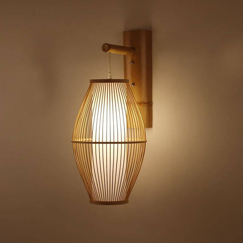 Applique suspendue en bambou style japonais Tea - vue 4 sur 7