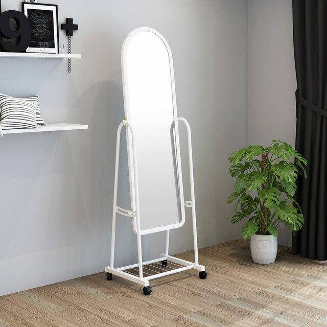 Miroir sur pied avec roulette Dressing - vue 2 sur 7