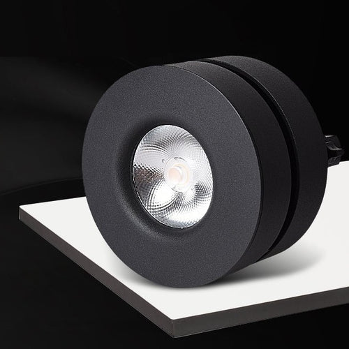 Spot moderne LED ronde et rotatif à 355° Manuel - vue 5 sur 5