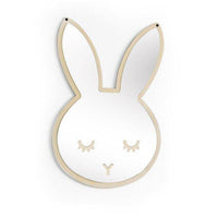 Miroir mural en forme de lapin Decoration