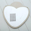 Miroir mural en forme de coeur Decoration