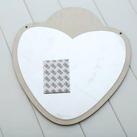 Miroir mural en forme de coeur Decoration