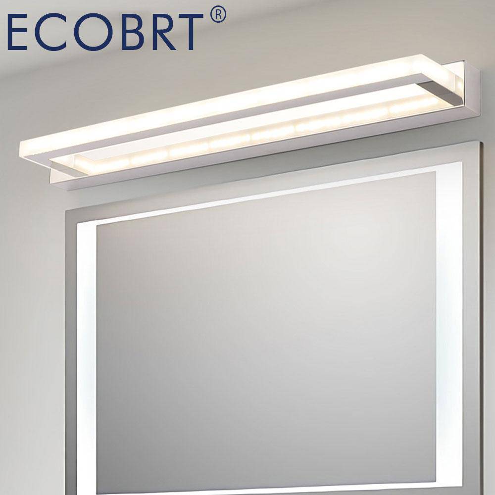 Applique murale LED chromé pour miroir 42cm - vue 2 sur 6