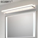 Applique murale LED chromé pour miroir 42cm