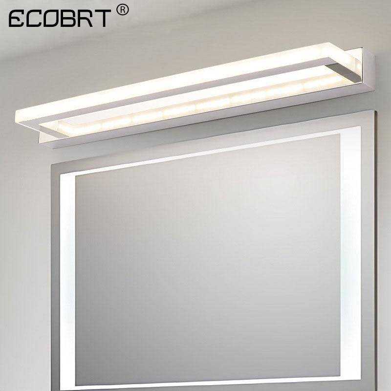 Applique murale LED chromé pour miroir 42cm - vue 3 sur 6