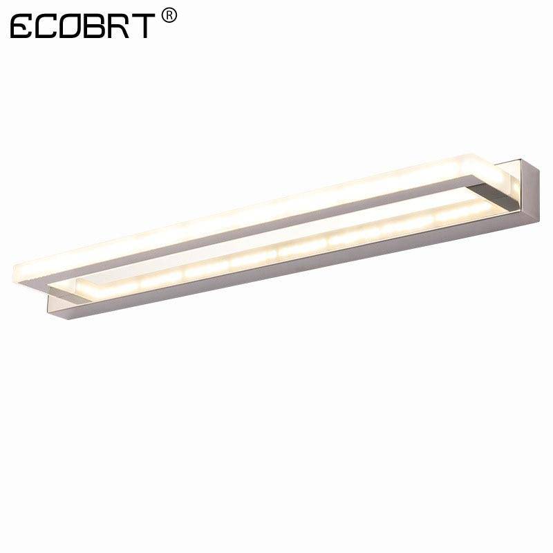 Applique murale LED chromé pour miroir 42cm - vue 5 sur 6