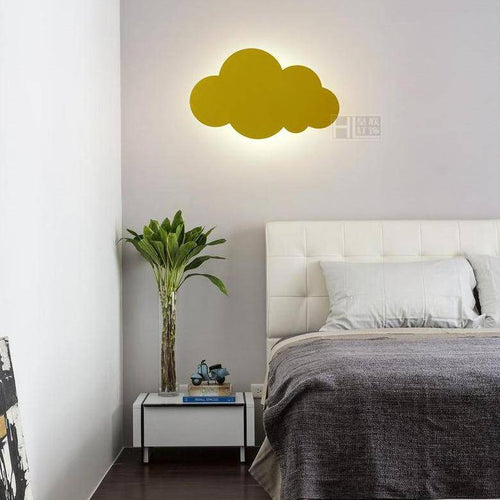 Applique murale enfant à LED nuage coloré - vue 3 sur 11