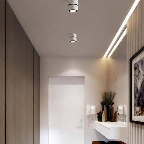 Spot arrondi LED avec rotation 360° - vue 3 sur 6